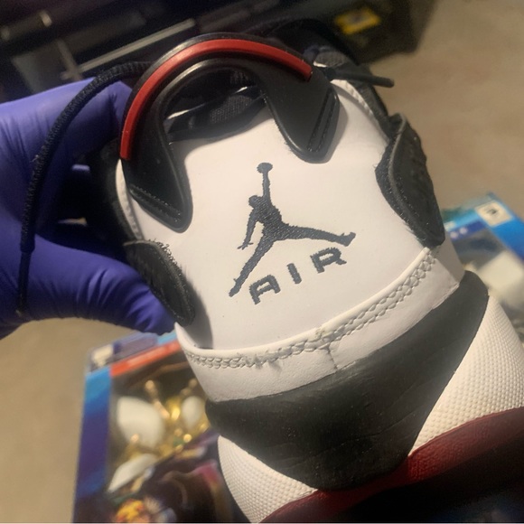 Jordan 6 Rings      black/white - Gym red - Black - Picture 4 of 9